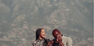 Liesl Laurie and Dr Musa are engaged