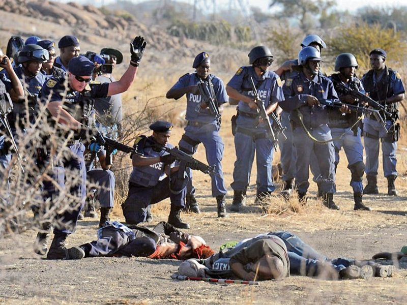 Marikana massacre. PICTURE: GALLO IMAGES