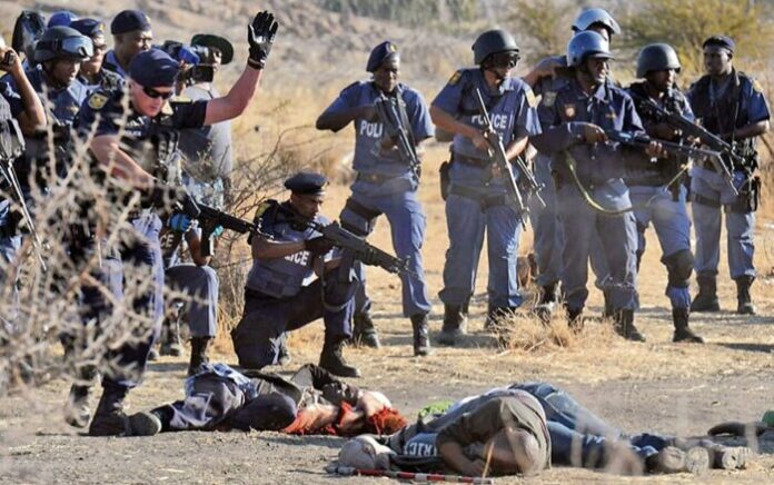 Marikana massacre. PICTURE: GALLO IMAGES
