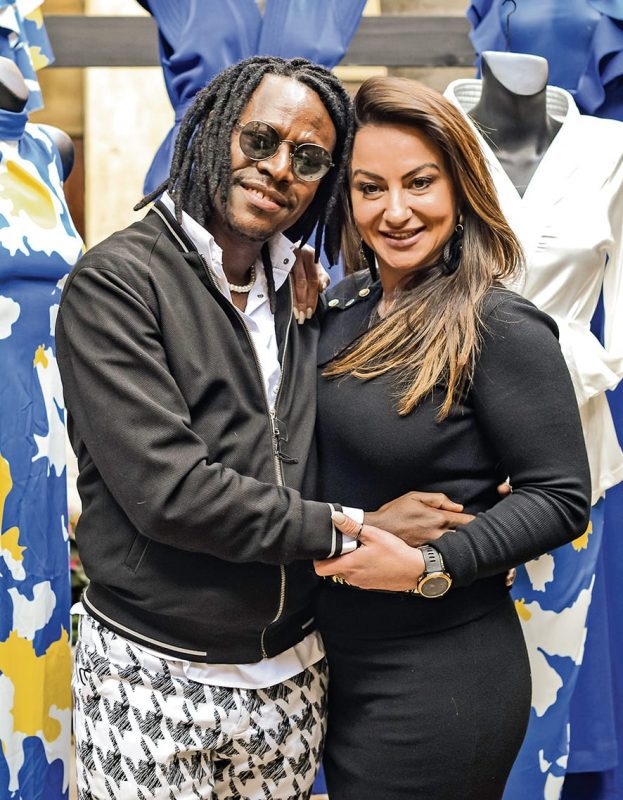 Paledi Segapo and Melina