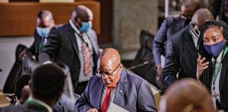 Former South African President, Jacob Zuma.