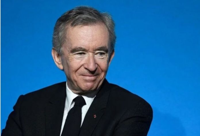 Bernard Arnault, Chairman and CEO of LVMH Moët Hennessy. Image: @RiyaThalapathy2