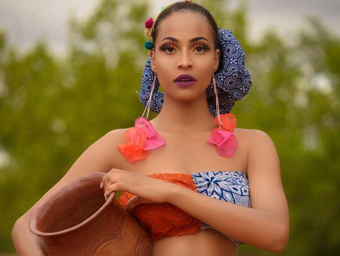 Angela Atlang, a Bachelor Of Theater Arts graduate from the University of Botswana. Image: Bornaking Photography.