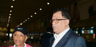 Safa guns for Ria Ledwaba