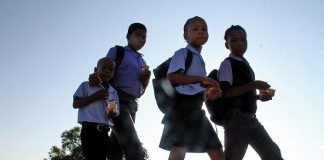 School children not safe
