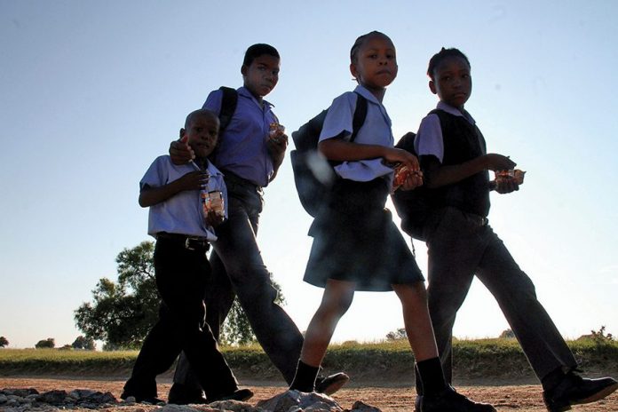 School children not safe