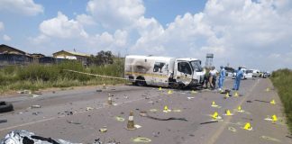 Police mow down suspected robbers