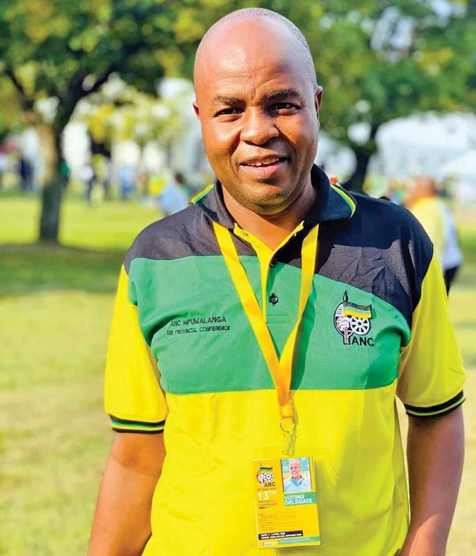 Mpumalanga premier Mandla Ndlovu