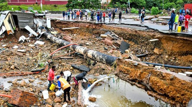 Pupils urged to stay home as heavy rains lash KwaZulu-Natal