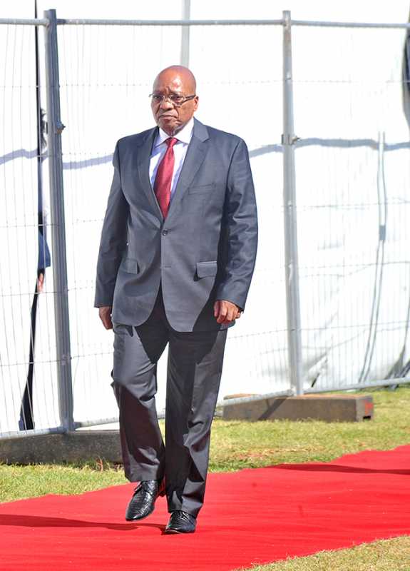 Jacob Zuma Shembe church