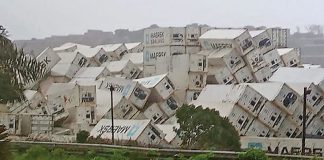Emergency teams on high