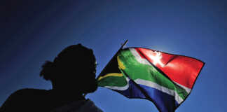 South African flag
