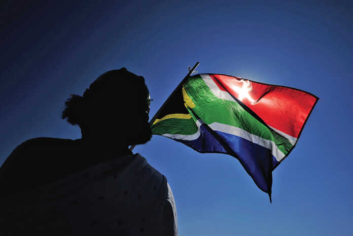 South African flag