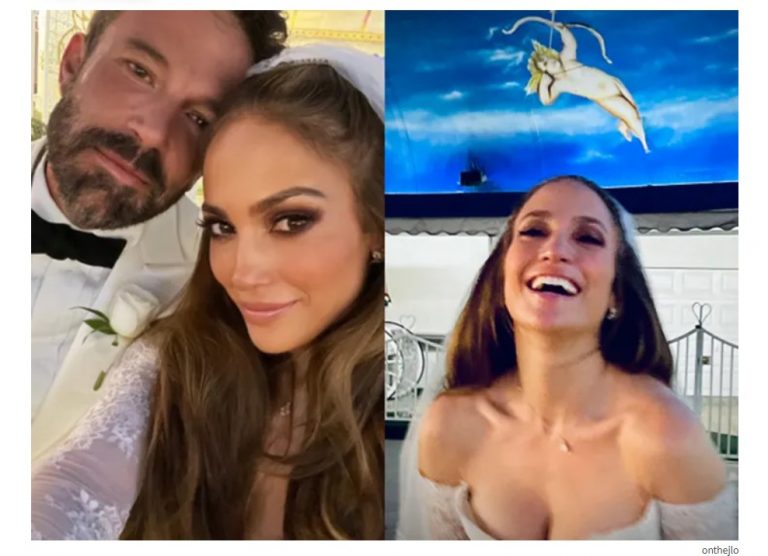 JLo and Ben Affleck tie the knot in Vegas