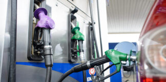Spending on fuel drops