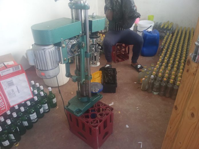 Illicit alcohol