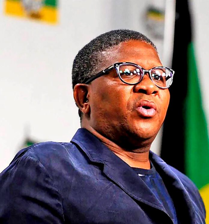 ANC secretary-general Fikile Mbalula
