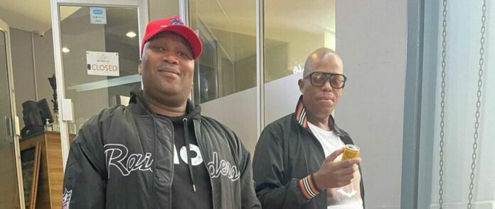 Since the passing of Mampintsha, right, Danger has been getting bookings under the group's name