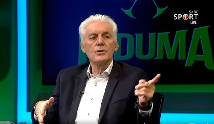 Bafana coach Hugo Broos