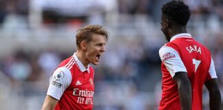 Arsenal versus Liverpool