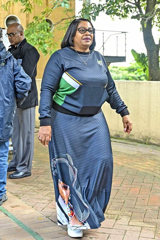 Nomvula Mokonyane reaction