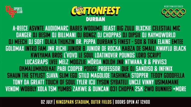 Cotton Fest to take place in Durban this July