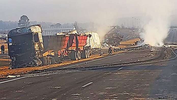 Truck arsonists in court
