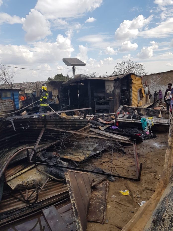 Diepsloot shack fire