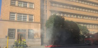SARS fire