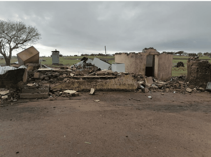 Flash floods in Ladysmith