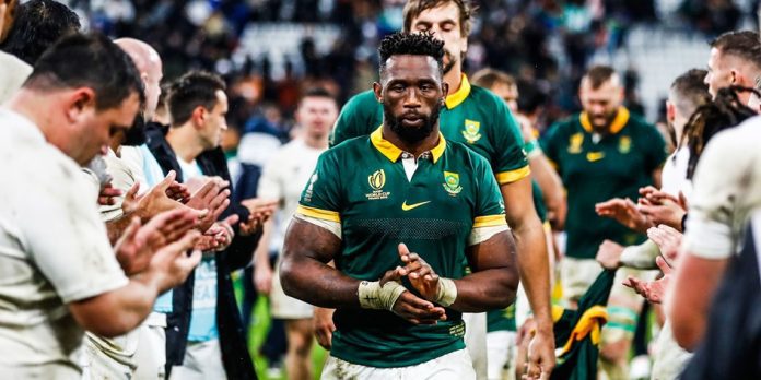 Springbok captain Siya Kolisi