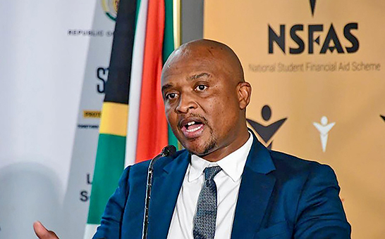 Axed NSFAS CEO Andile Nongogo