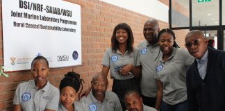 Walter Sisulu marine science students