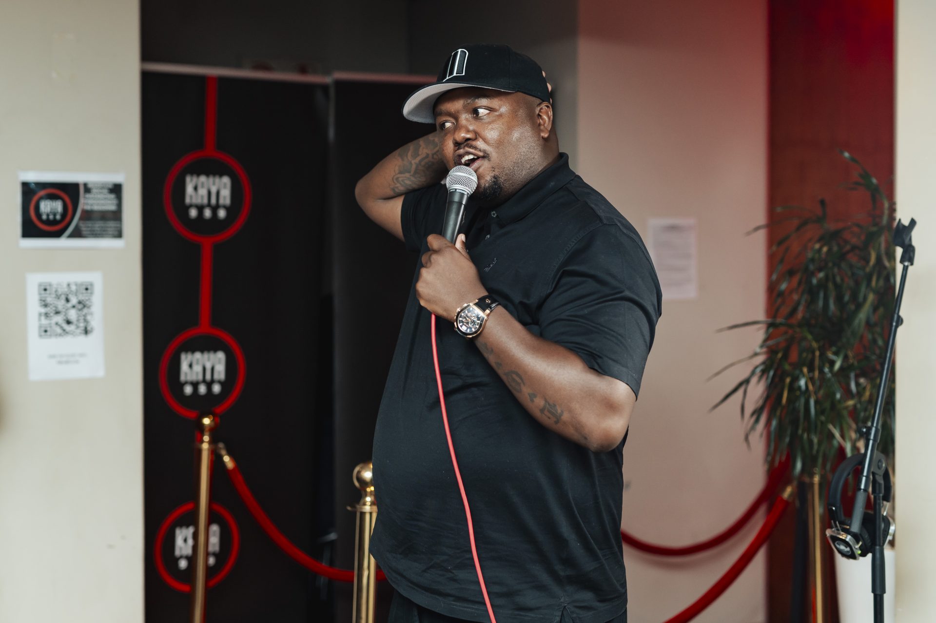 Stand-up comedian Skhumba Hlophe steps into the acting world