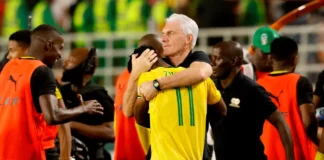 Hugo Broos worried about Themba Zwane