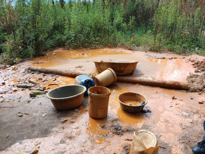 FILE PICTURE: Illegal mining