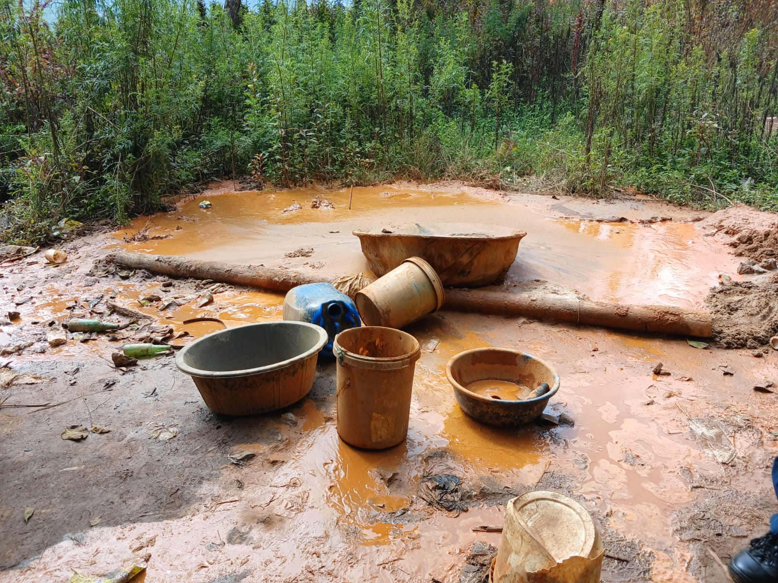 FILE PICTURE: Illegal mining