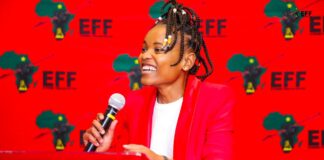 The EFF has appointed, with immediate effect, Sixolise Gcilishe as its election spokesperson for the May 29 general elections.