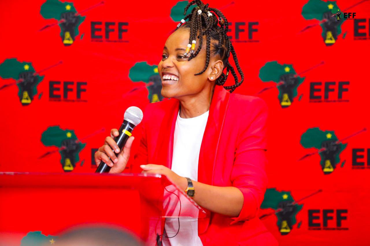 The EFF has appointed, with immediate effect, Sixolise Gcilishe as its election spokesperson for the May 29 general elections.