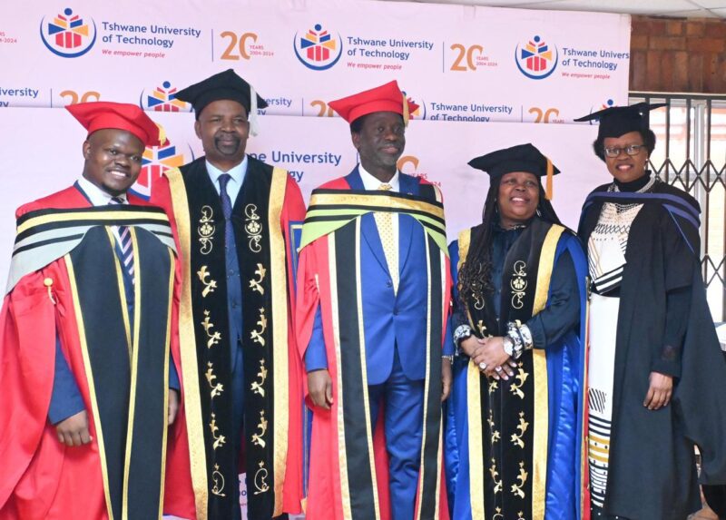 TUT honours distinguished AI scholar Prof Marwala with doctorate