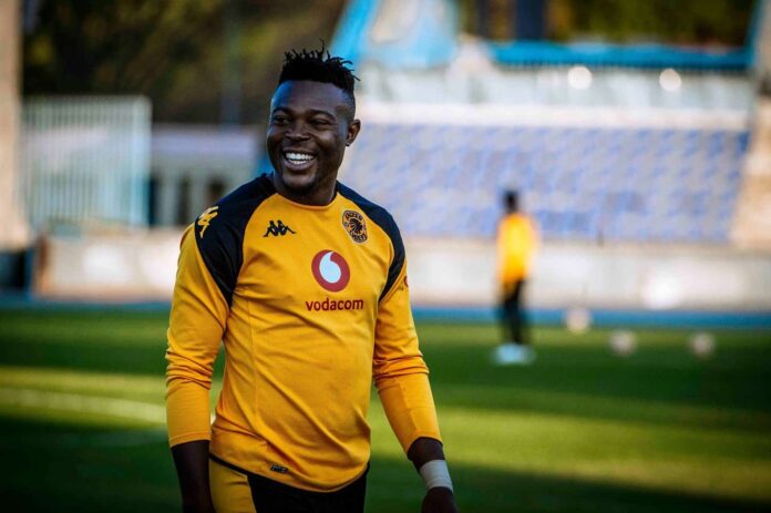Kaizer Chiefs coach Cavin Johnson is happy with the performance of his striker, Ranga Chivaviro, who scored a brace in their 2-2 draw