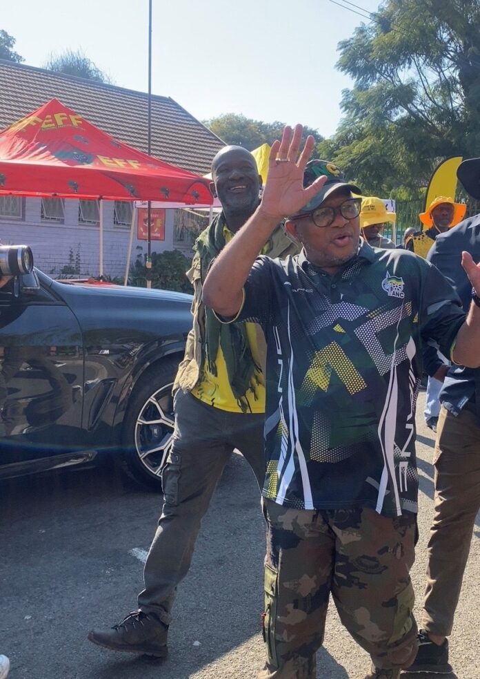 Fikile Mbalula votes