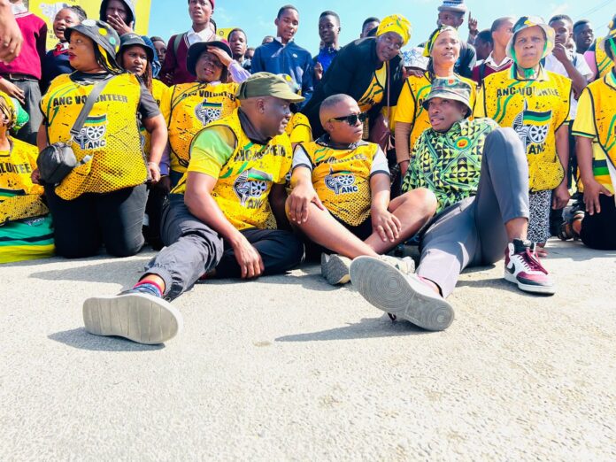 Mandla Msibi campaigns