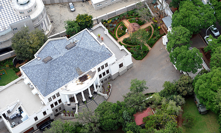Guptas’ Saxonwold mansion dilapidated