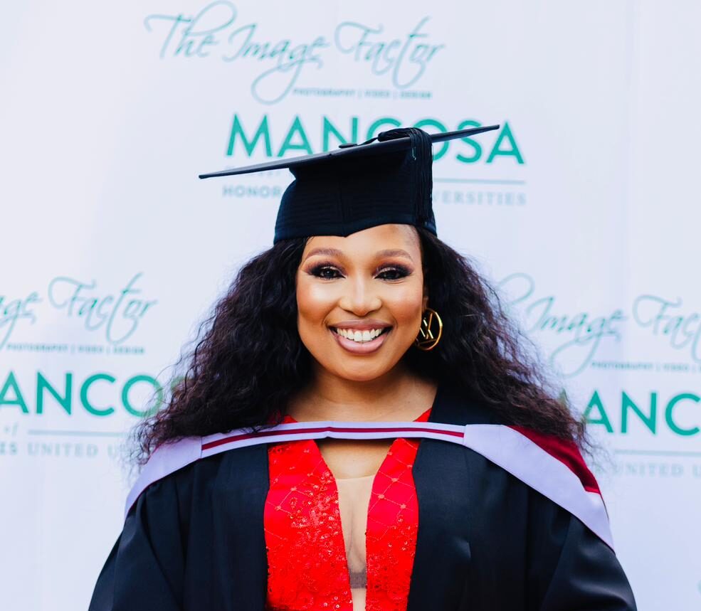 Phindile Gwala graduates