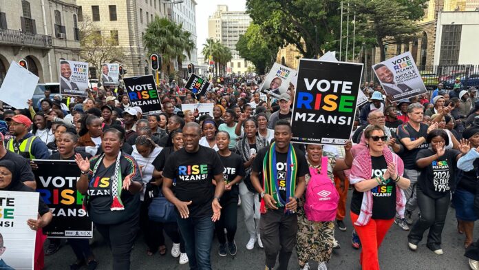 Rise Mzansi march