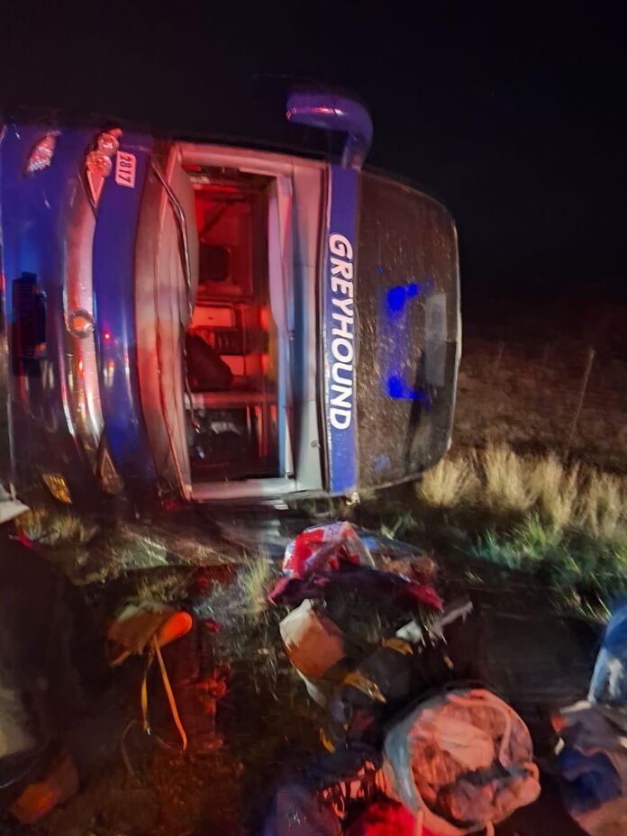 Greyhound bus accident