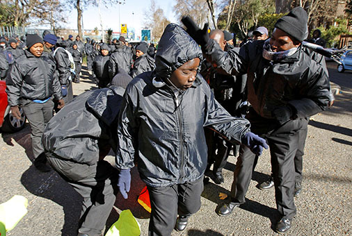 Security guards vow to fight to bitter end over pension funds 