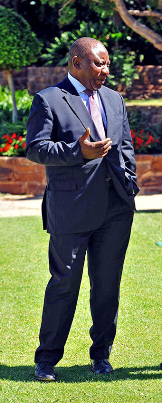 Cyril Ramaphosa and Davos