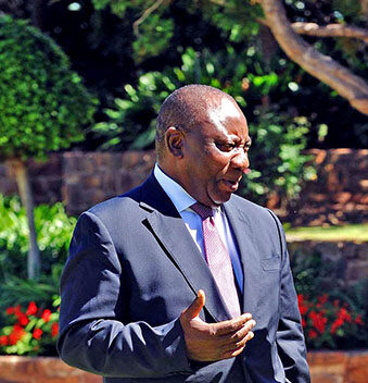 Cyril Ramaphosa and Davos